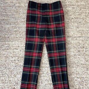 Ralph Lauren Red and Black Plaid Kids Pants